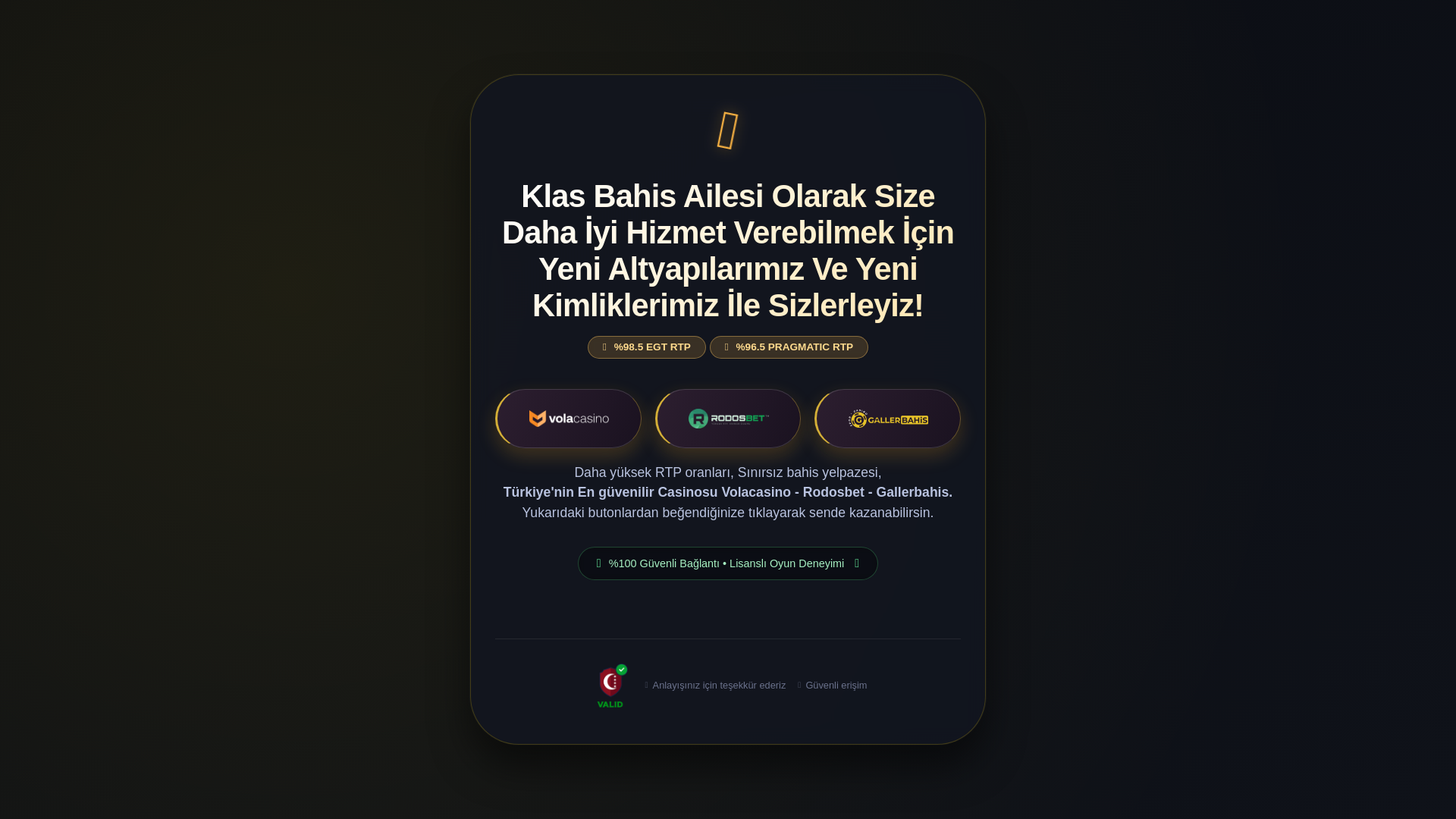 website screenshot of https://klasbahisyon.pages.dev/