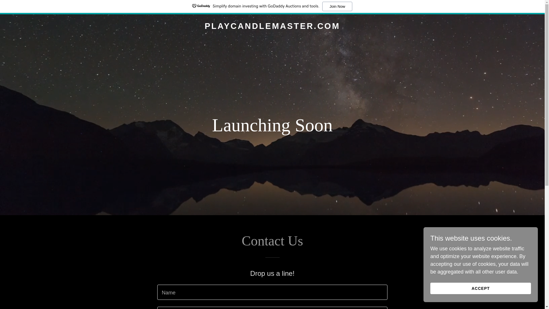 website screenshot of https://playcandlemaster.com/