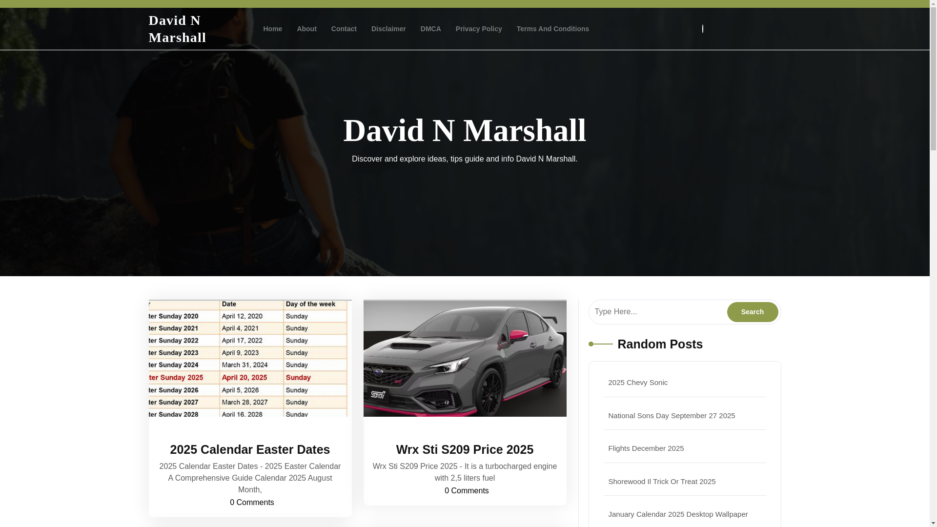 website screenshot of https://davidnmarshallr.pages.dev/