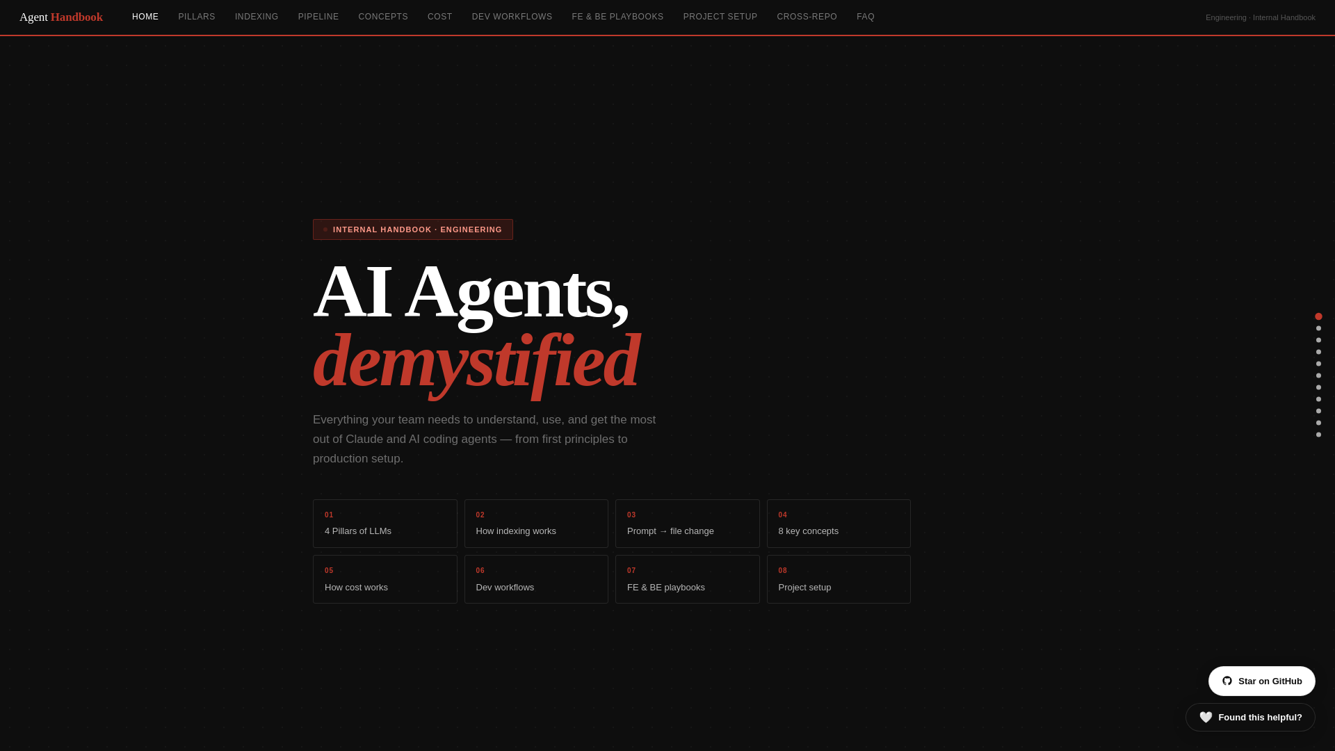 website screenshot of https://ai-agent-handbook.pages.dev/