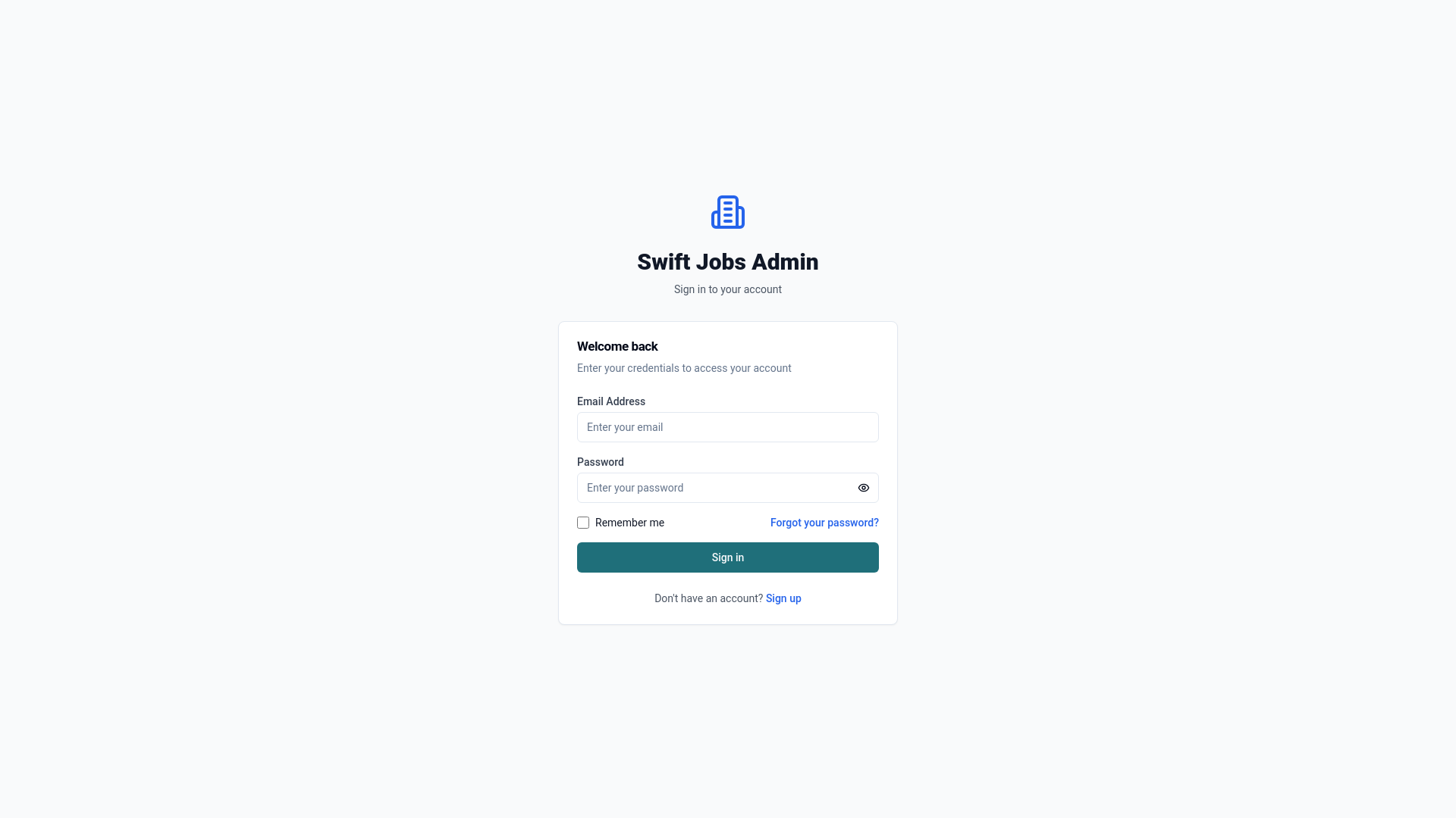 website screenshot of https://swift-cv-backend.pages.dev/