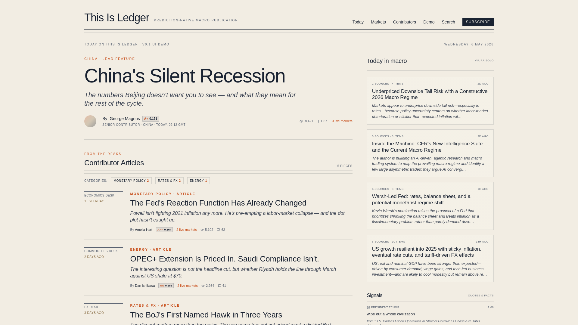 website screenshot of https://thisisledger.com/