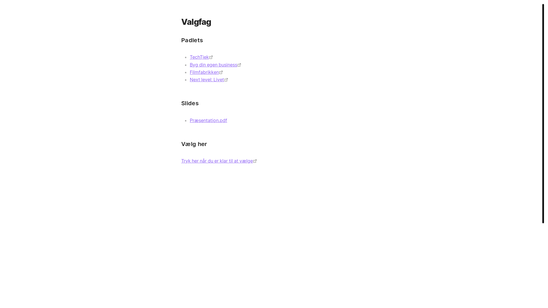 website screenshot of https://valgfag.pages.dev/