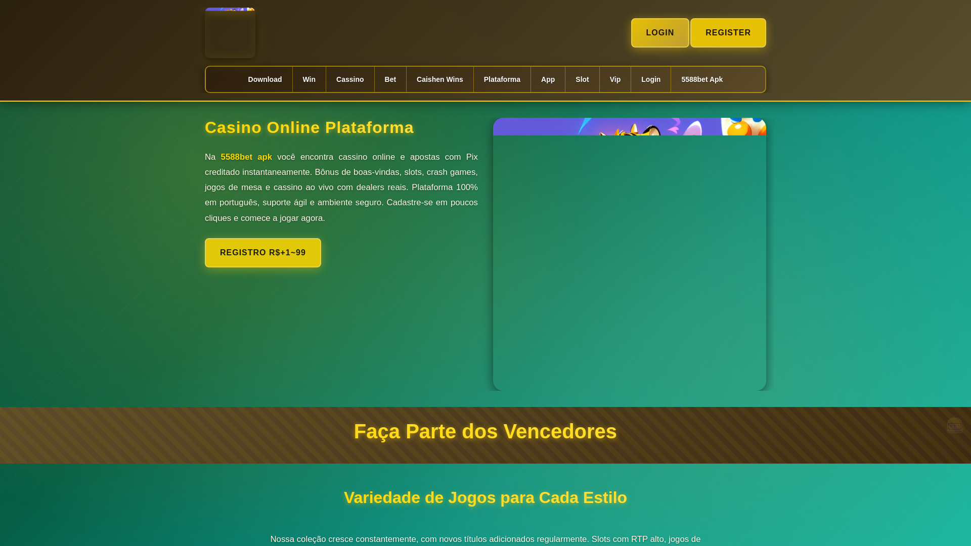 website screenshot of https://5588betapk1.com