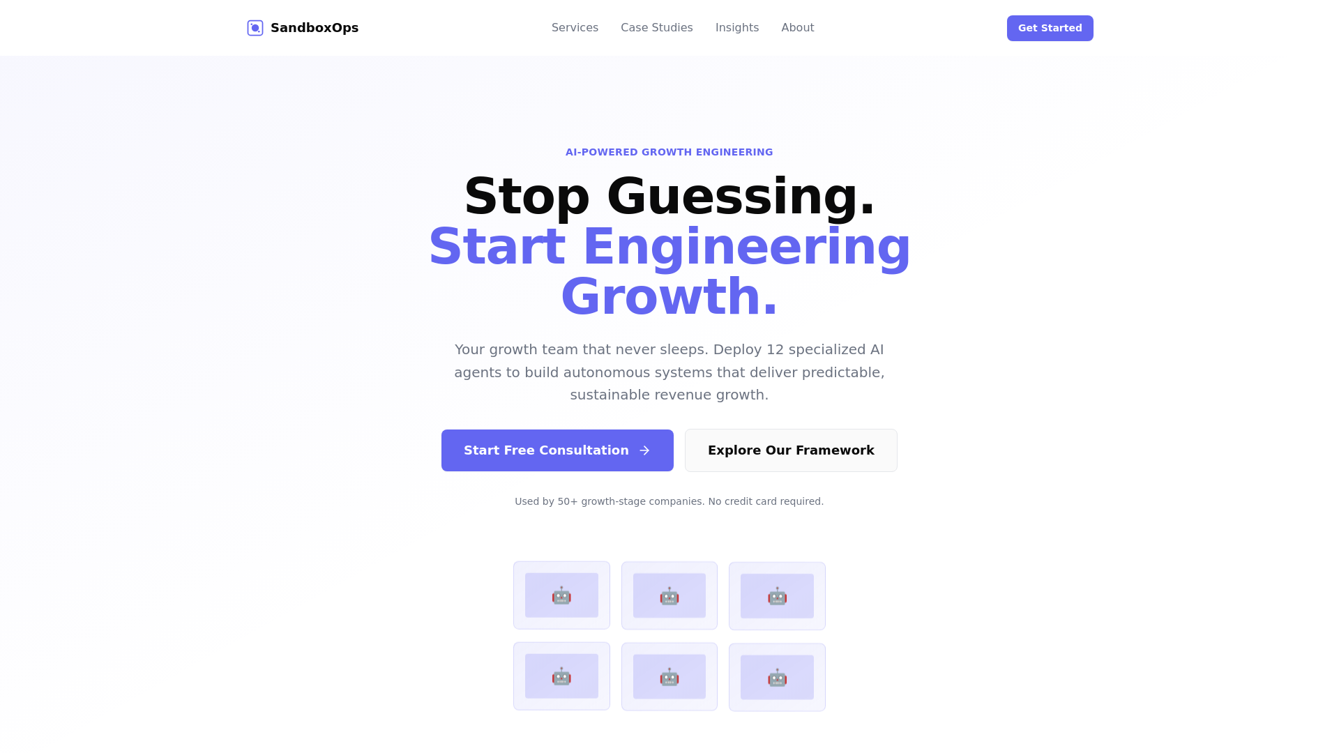 website screenshot of https://sandboxops.pages.dev/