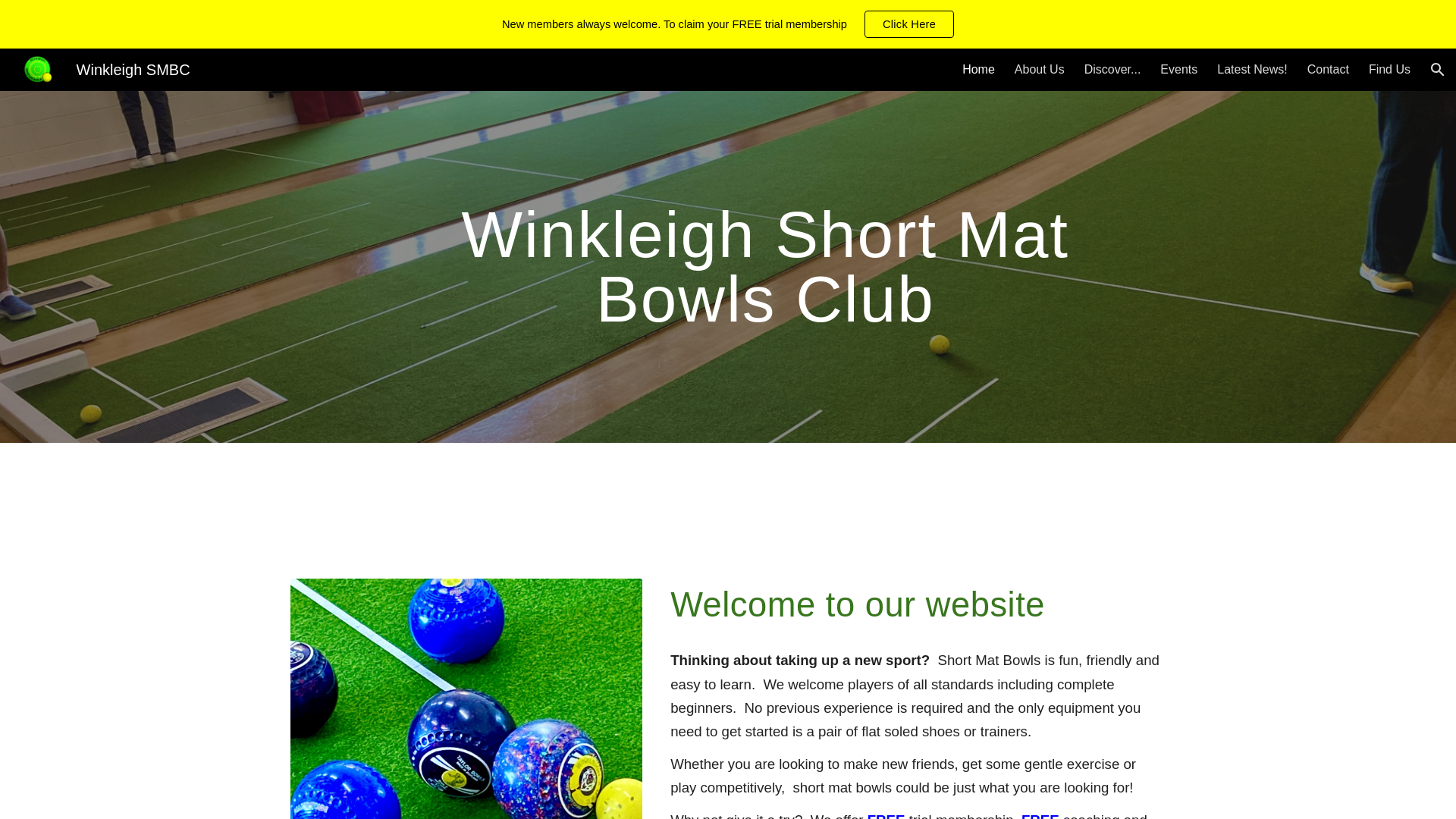 website screenshot of https://winkleighshortmatbowls.club/