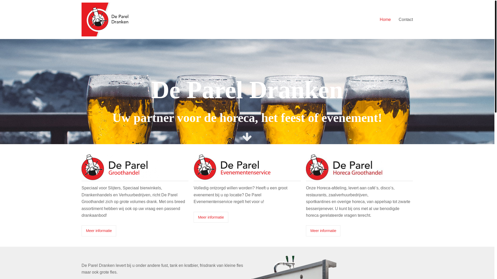 website screenshot of https://drankgroothandelbreda.nl/