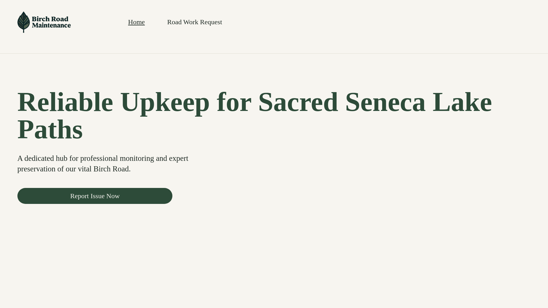 website screenshot of https://birchroadrma.com/