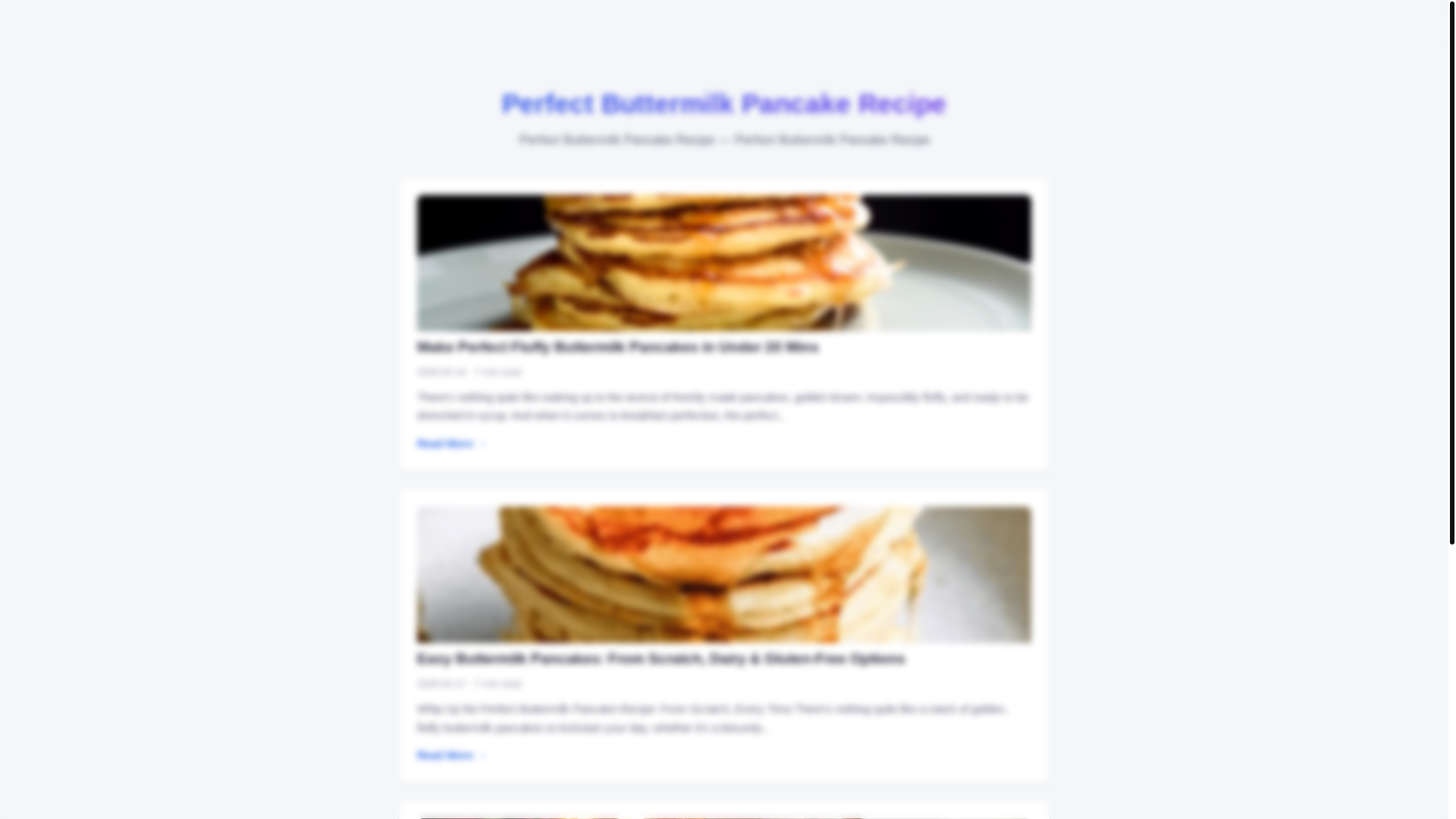 website screenshot of https://perfect-buttermilk-pancake-recipe.pages.dev/