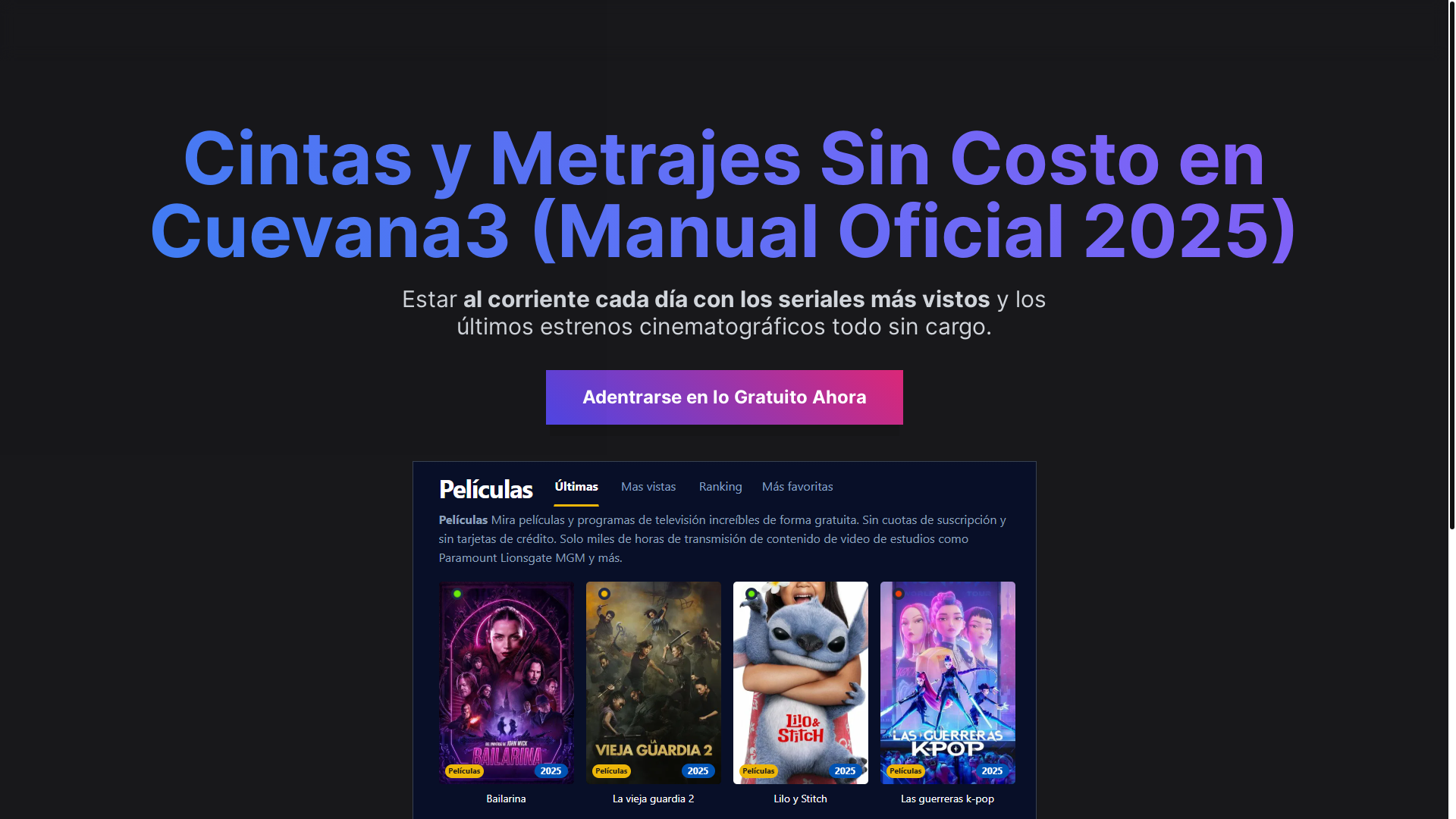 website screenshot of https://cuevana3-wohm.pages.dev/