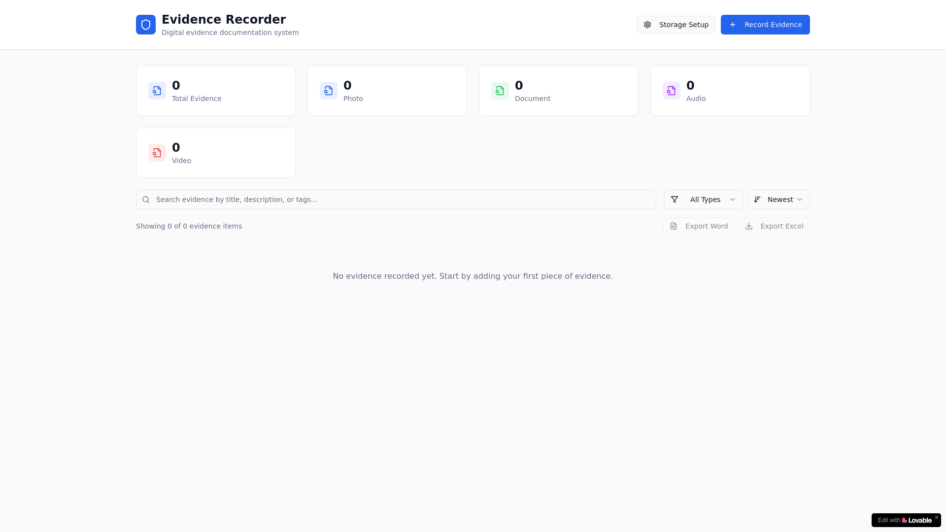 website screenshot of https://investigatortools.app/