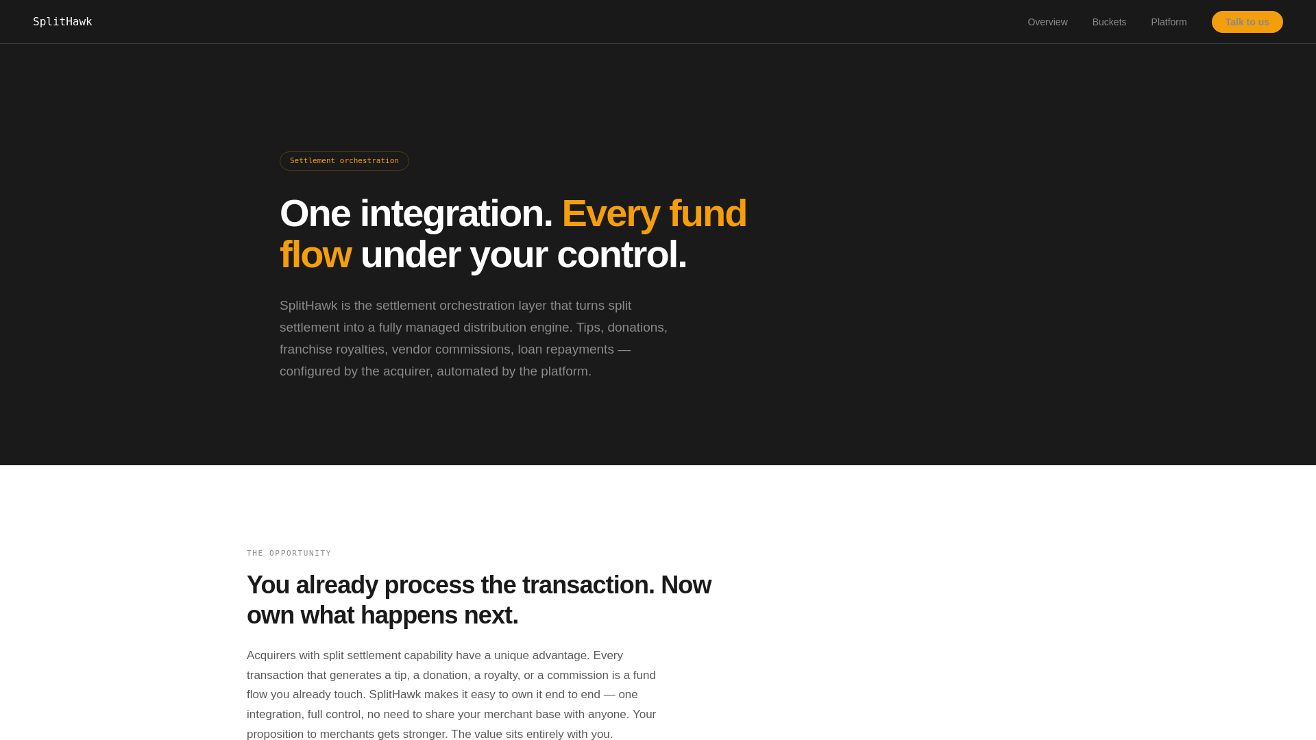 website screenshot of https://splithawk.co.uk/