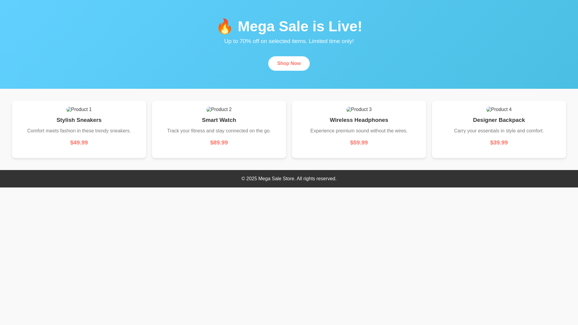 website screenshot of https://conqured.click