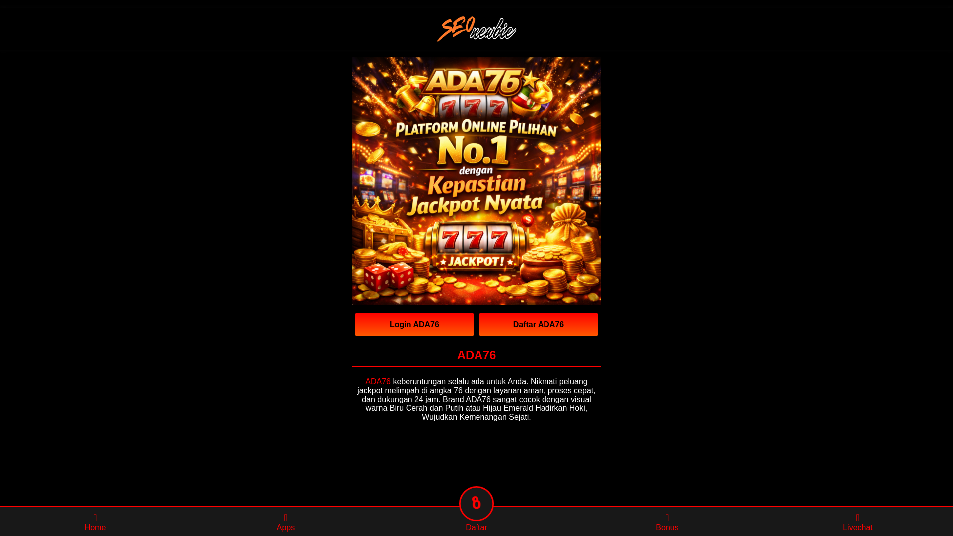 website screenshot of https://ada766.pages.dev/