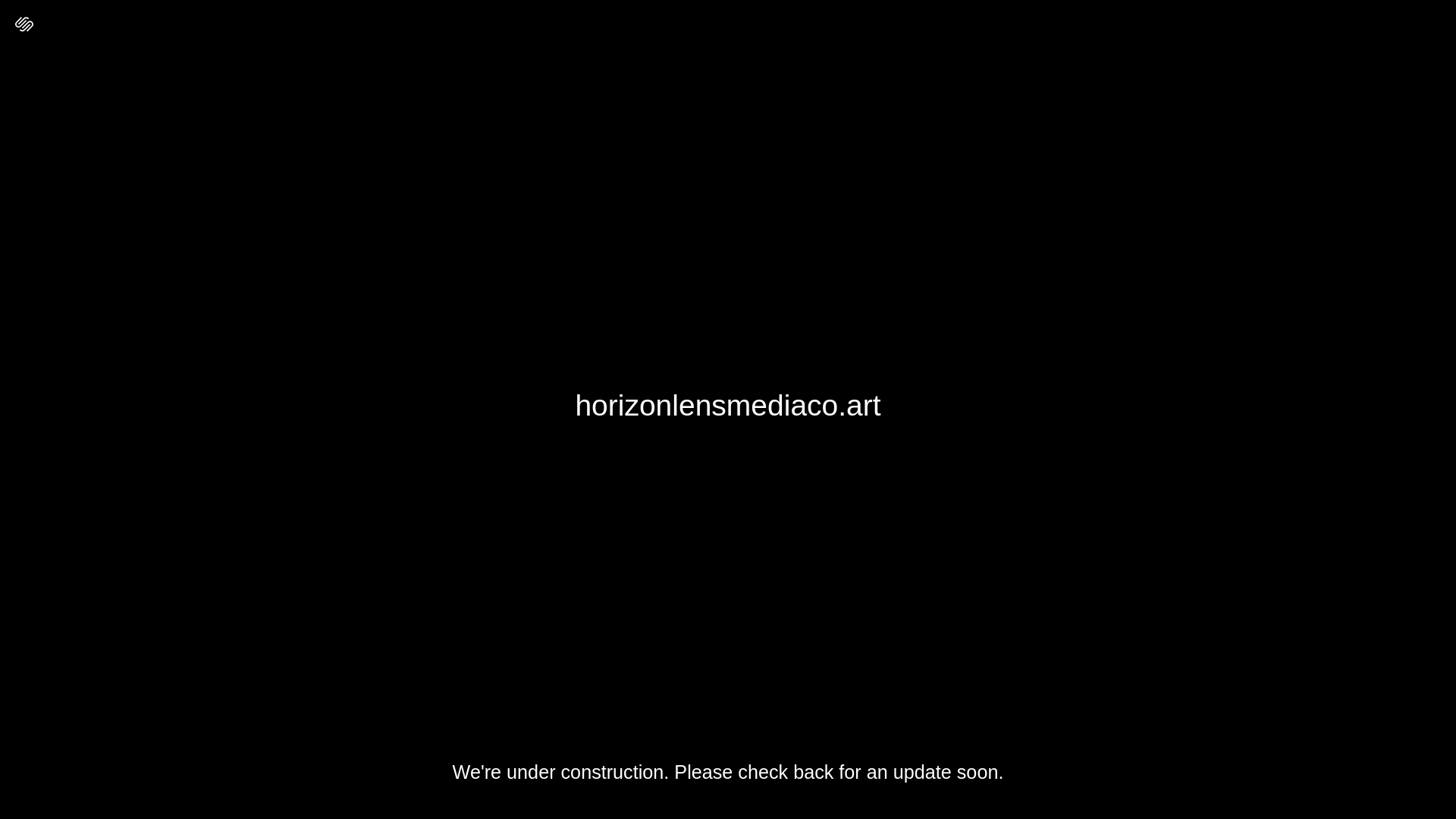 website screenshot of https://horizonlensmediaco.art/