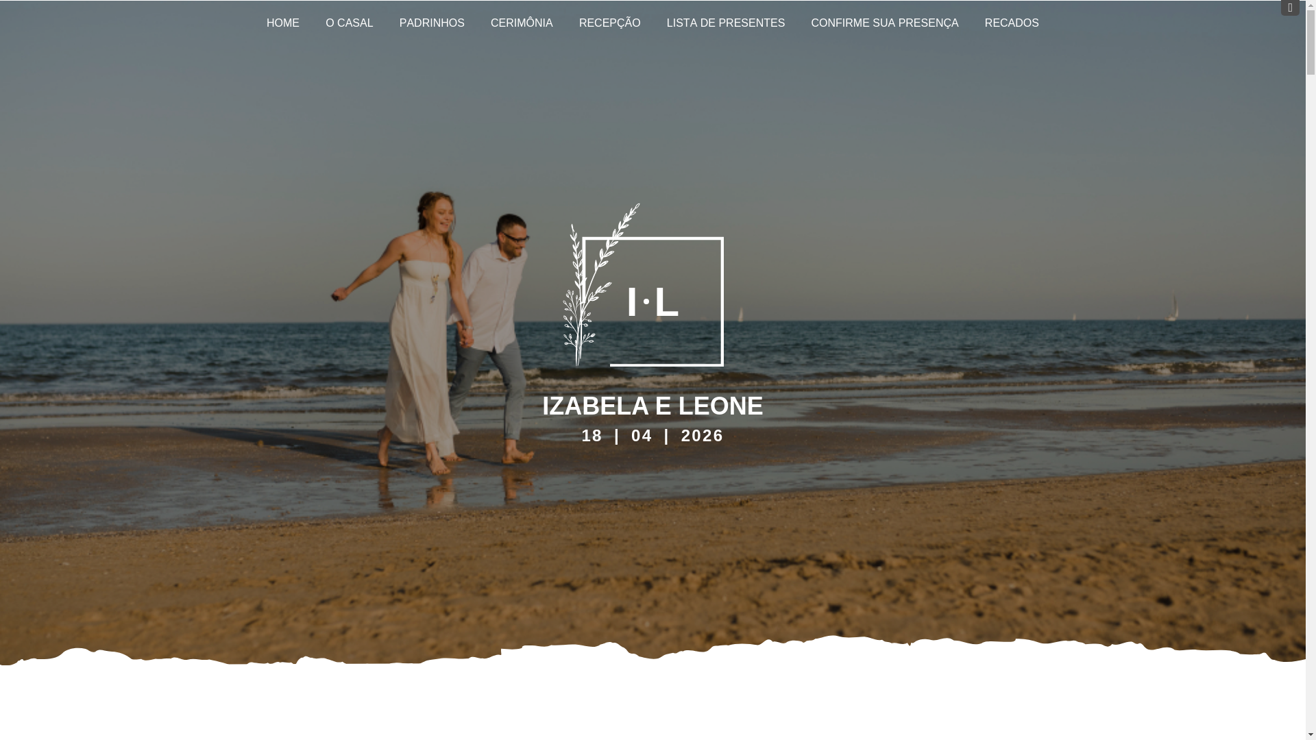 website screenshot of https://izabelaeleone.com.br/