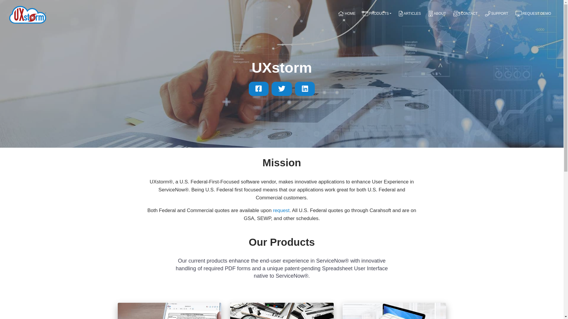website screenshot of https://uxstormstrategies.info/