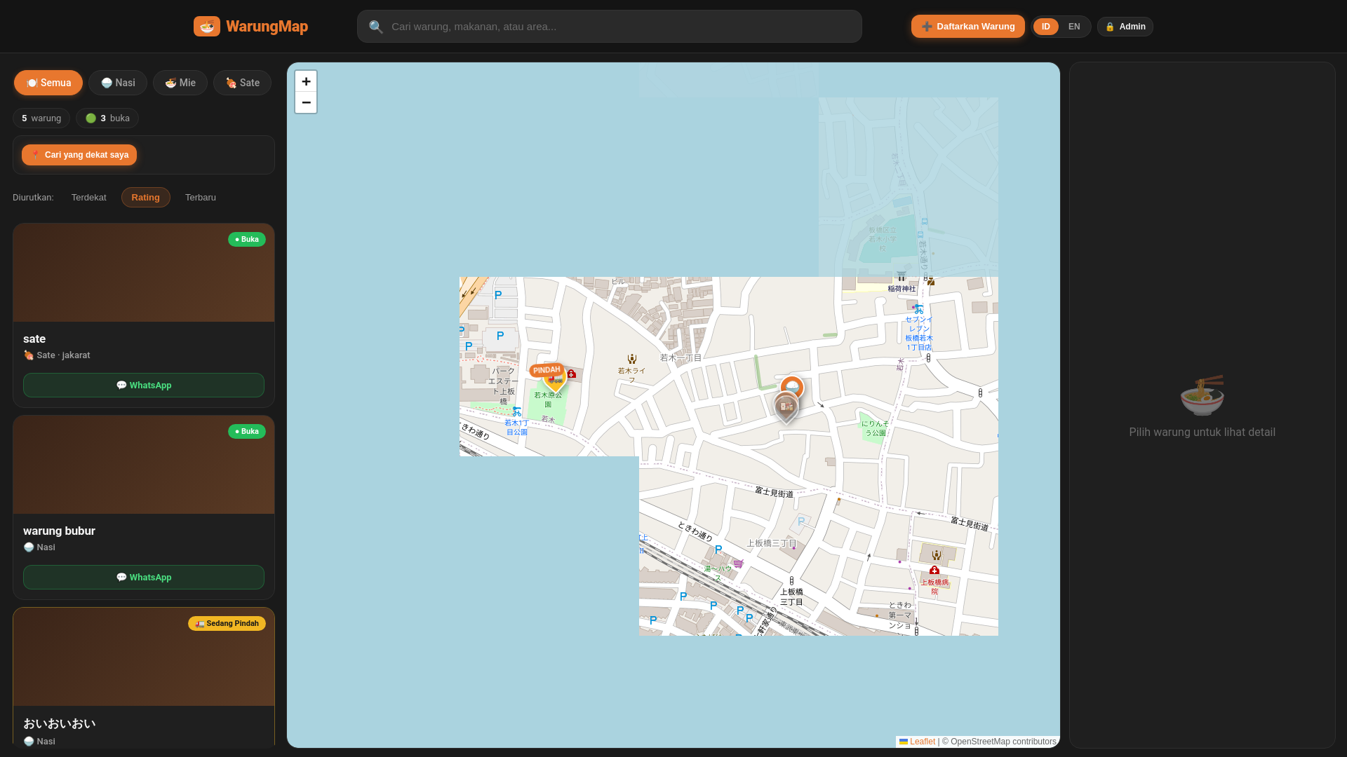 website screenshot of https://warungmap.pages.dev/
