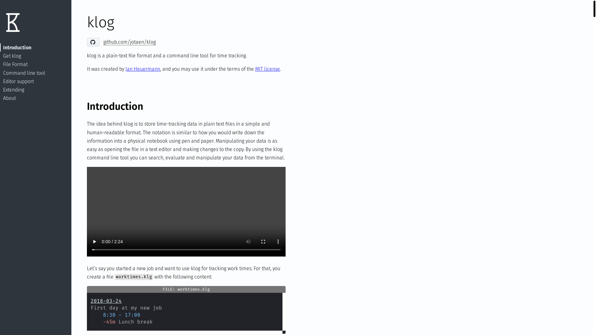 website screenshot of https://klog-jotaen-net.pages.dev/
