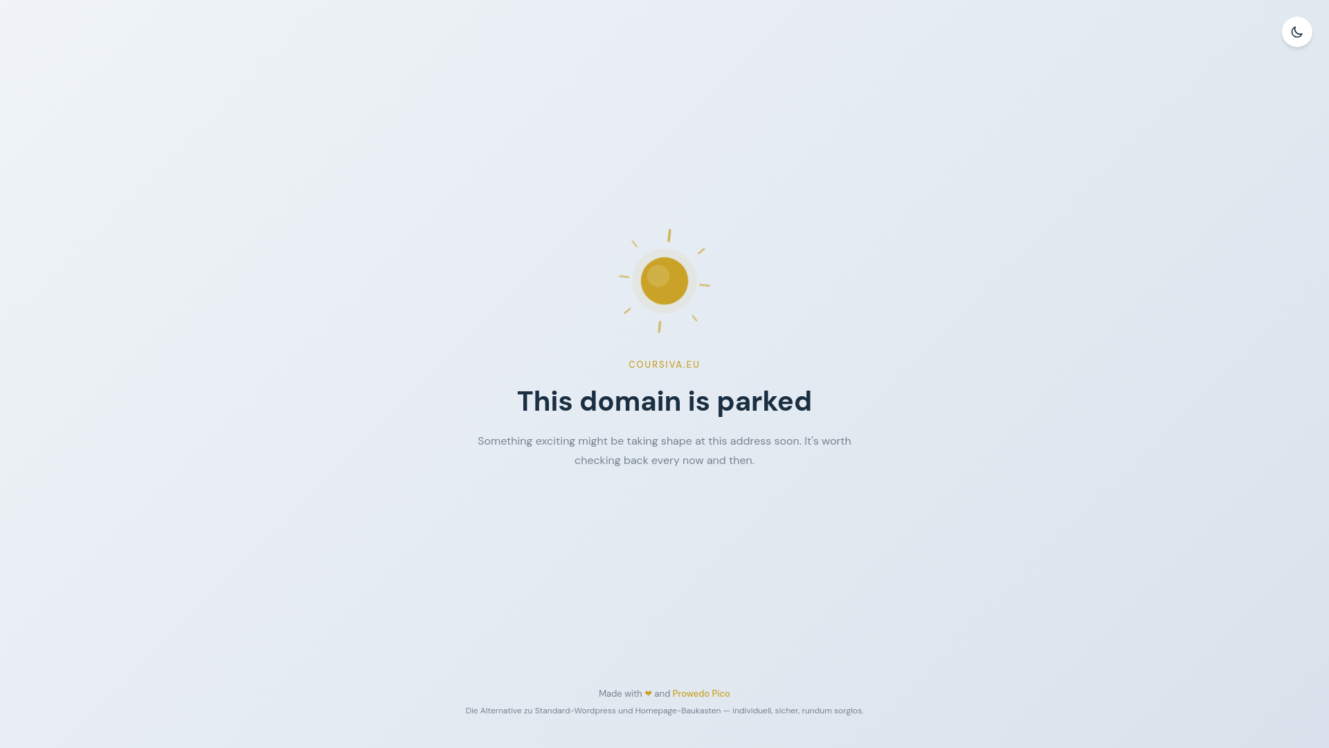 website screenshot of https://coursiva.eu/