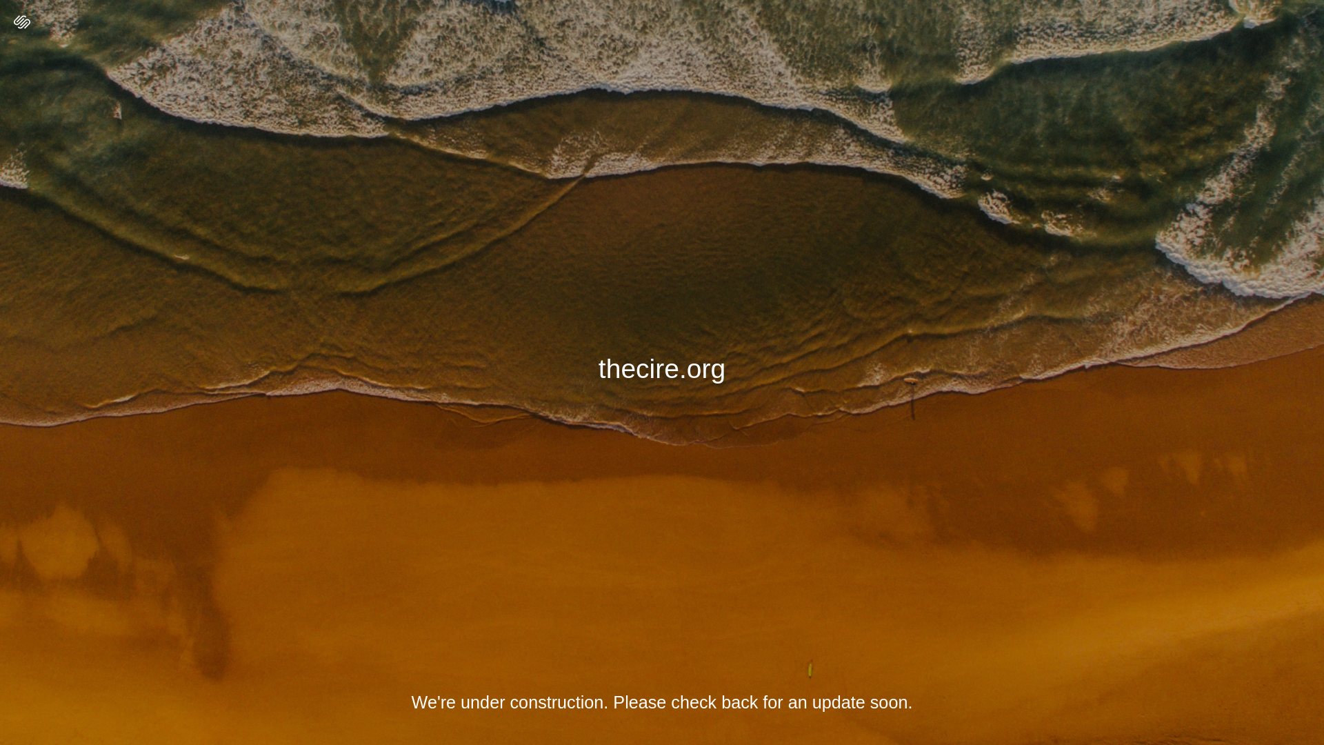 website screenshot of https://thecire.org/