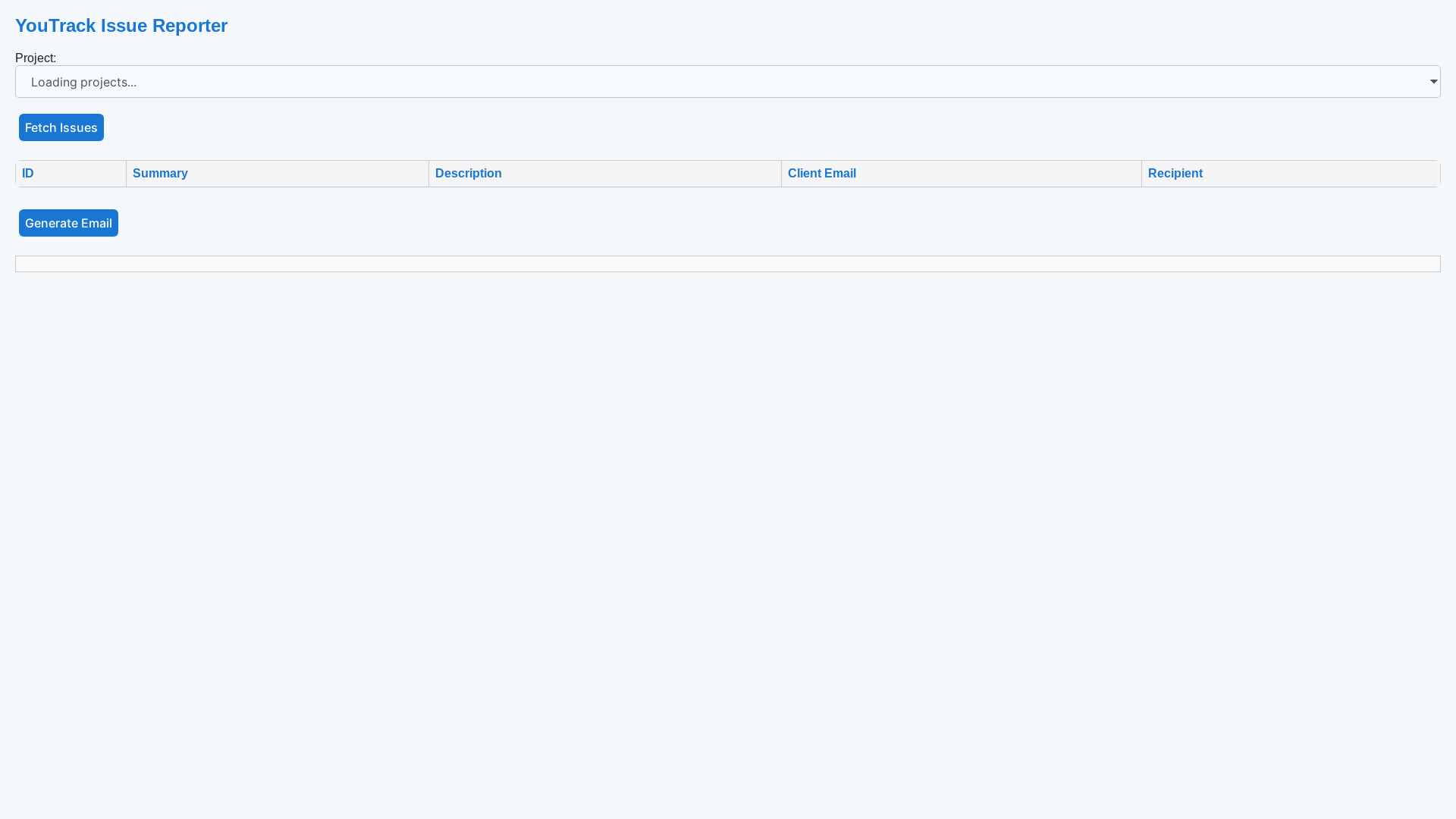 website screenshot of https://youtrack-issue.pages.dev/