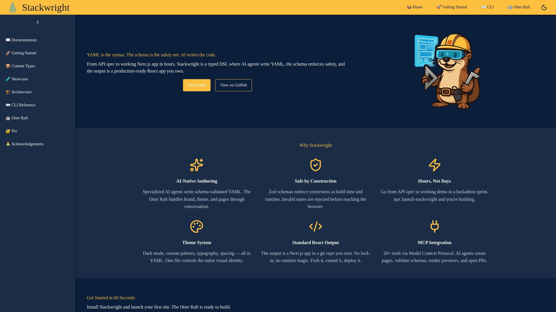 website screenshot of https://stackwright-docs-dev.pages.dev/