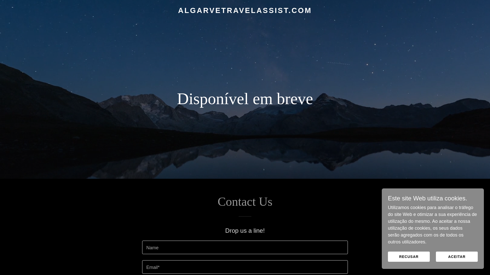 website screenshot of https://algarvetravelassist.com