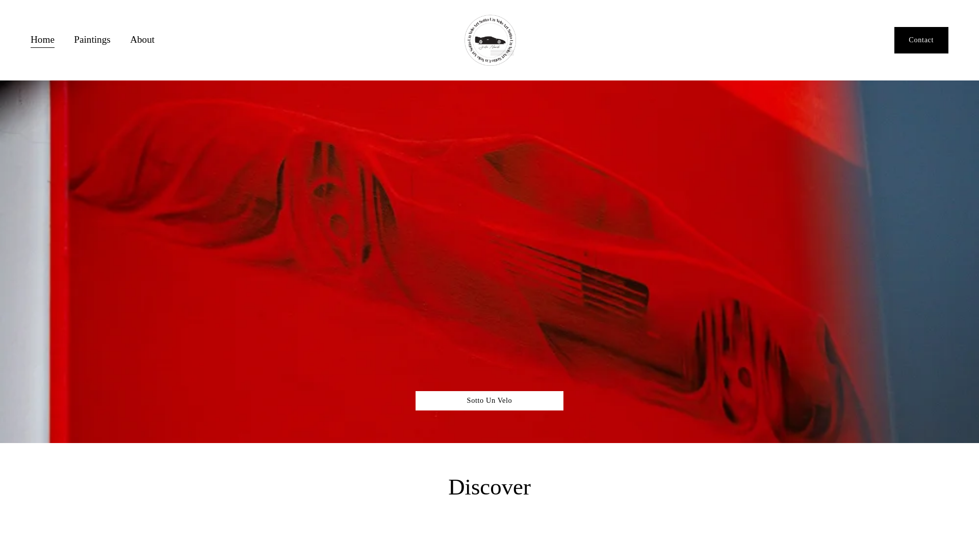 website screenshot of https://julianowak.art/