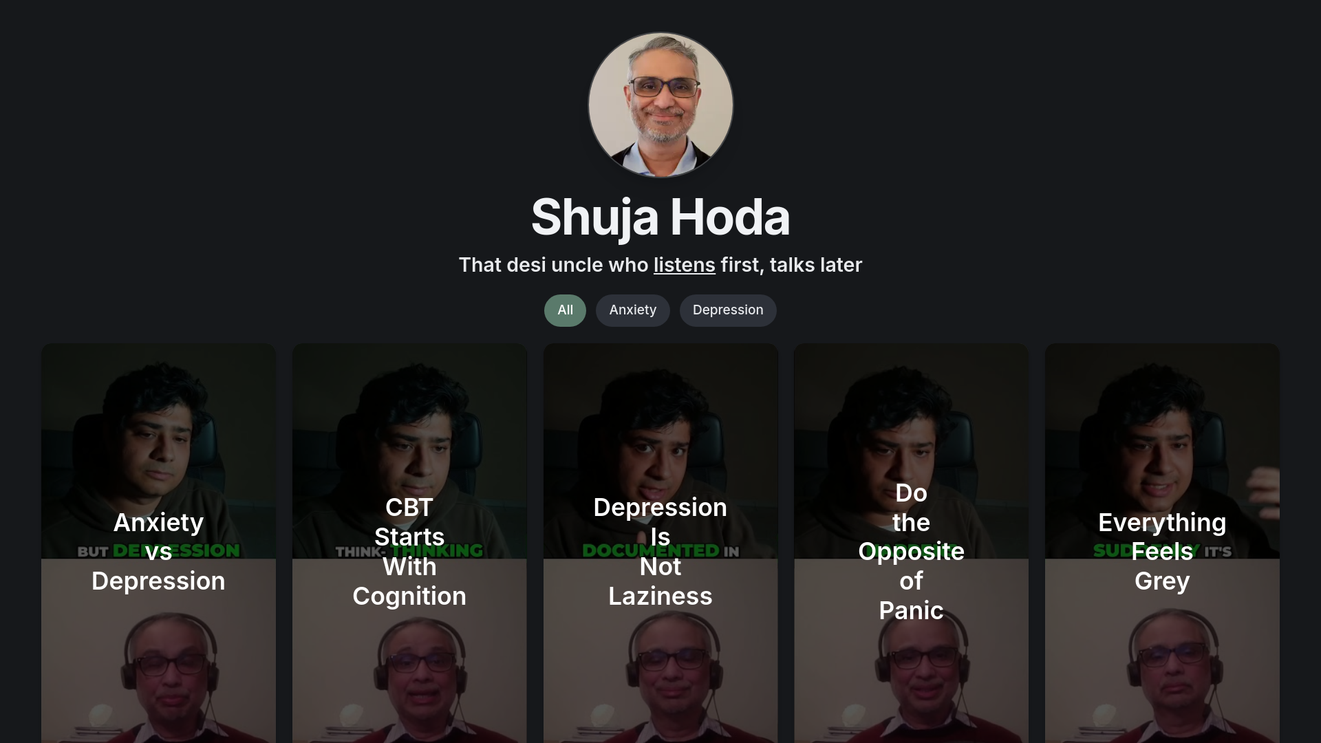 website screenshot of https://shujahoda.com/