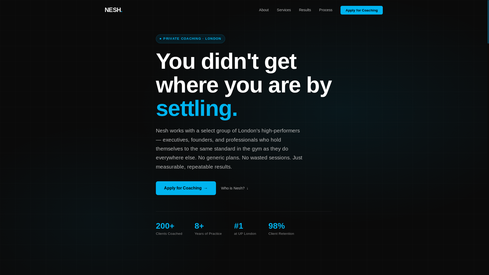 website screenshot of https://nesh-training.pages.dev/