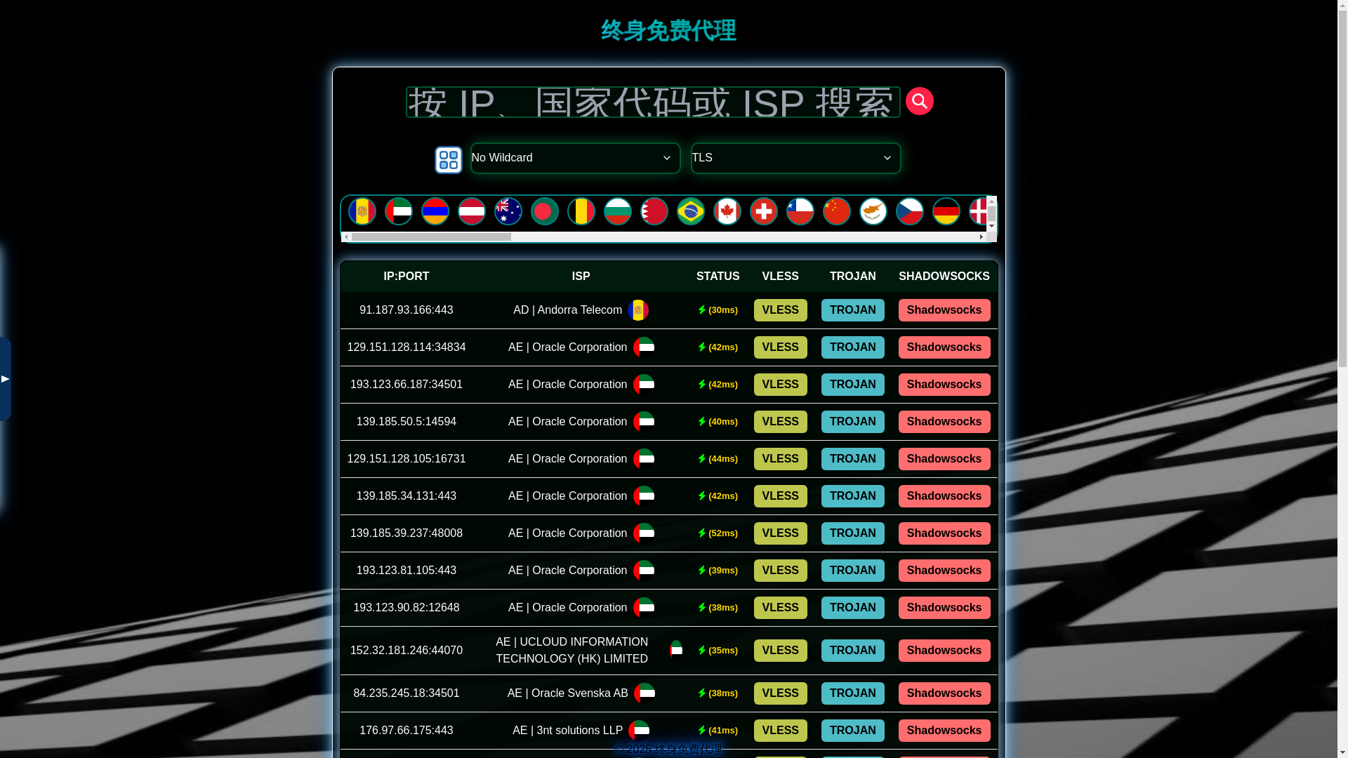 website screenshot of https://cloudflare-workers-pages-vpn-exv.pages.dev/