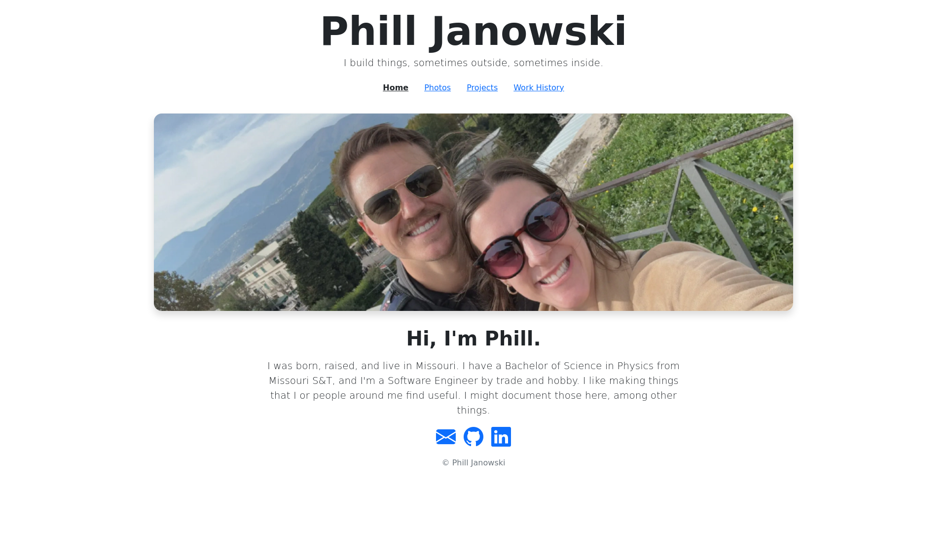 website screenshot of https://philljanowski-com.pages.dev/