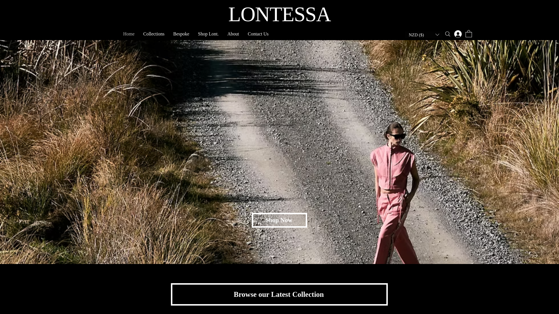 website screenshot of https://lontbylontessa.com/