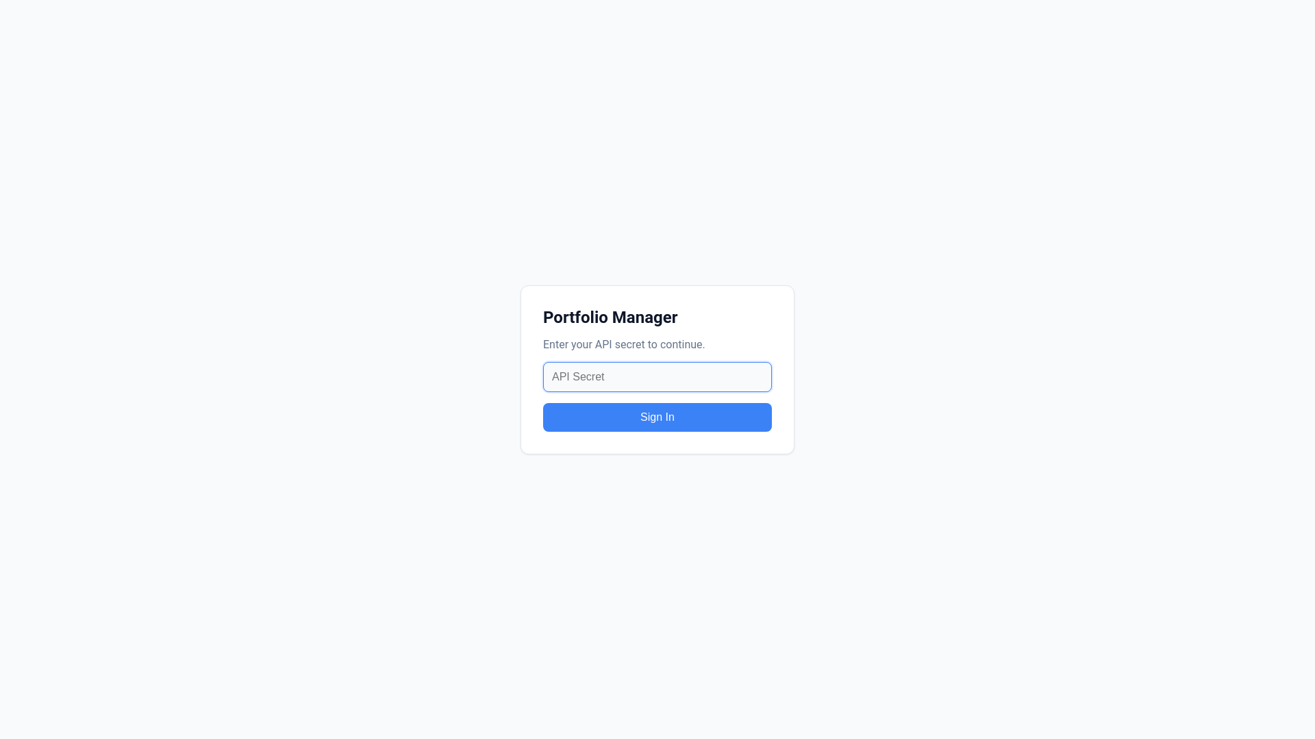 website screenshot of https://portfolio-manager-web.pages.dev/