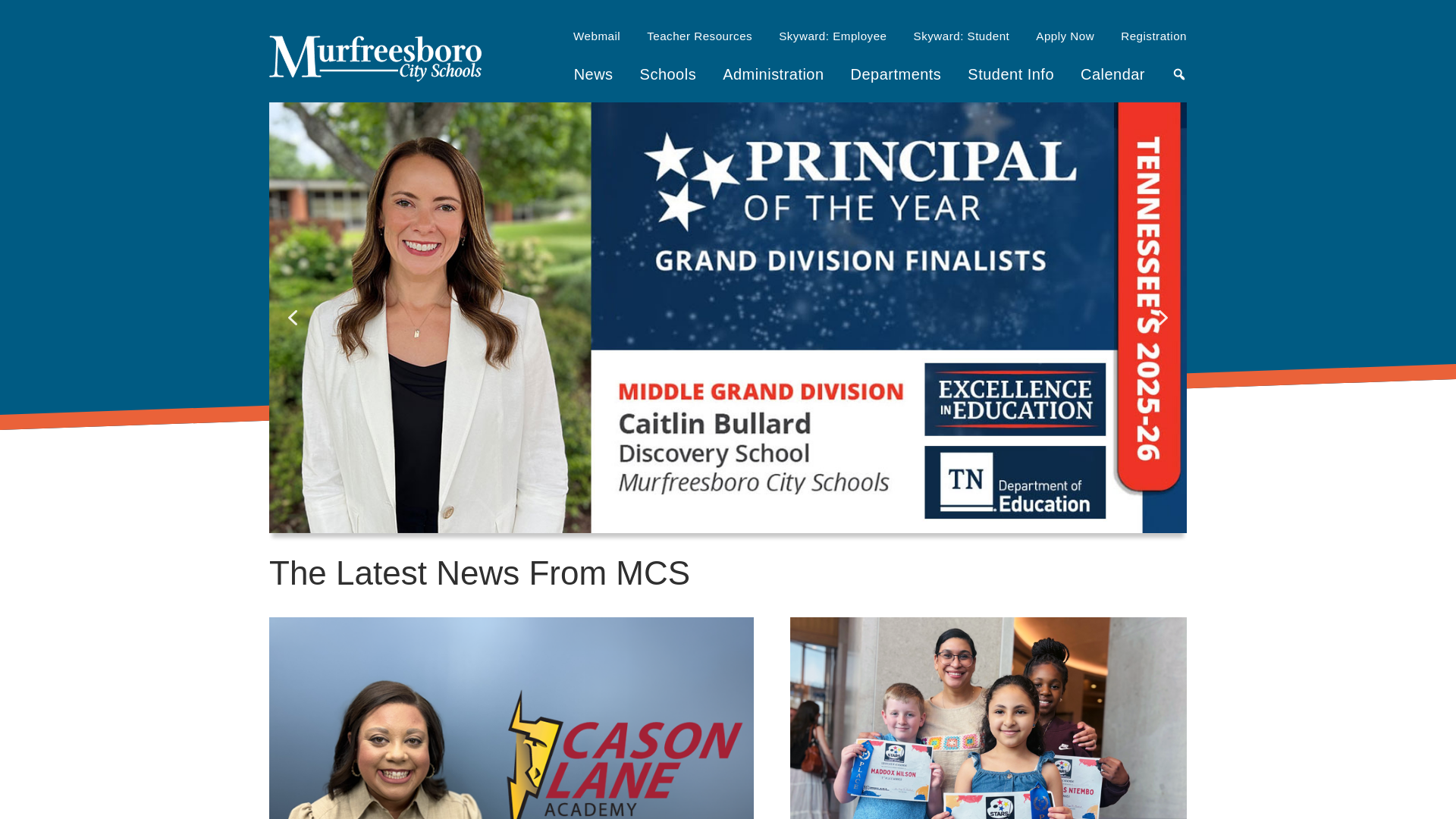 website screenshot of https://cityschools.net/