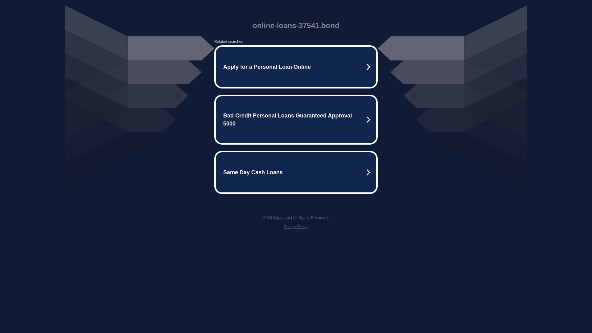 website screenshot of https://online-loans-37541.bond/