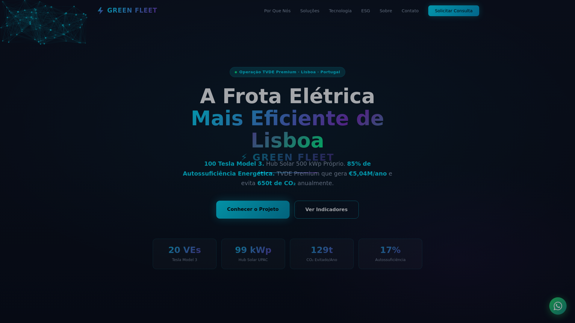 website screenshot of https://greenfleet.com.pt/