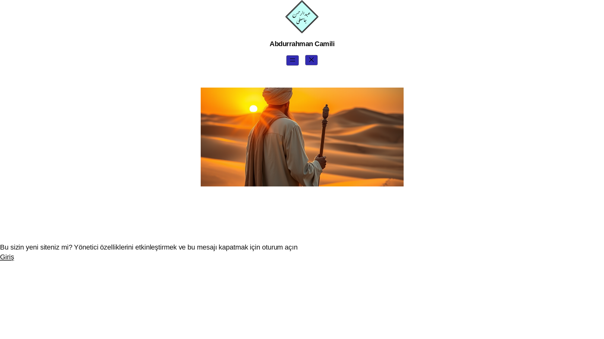 website screenshot of https://abdurrahmancamili.com/