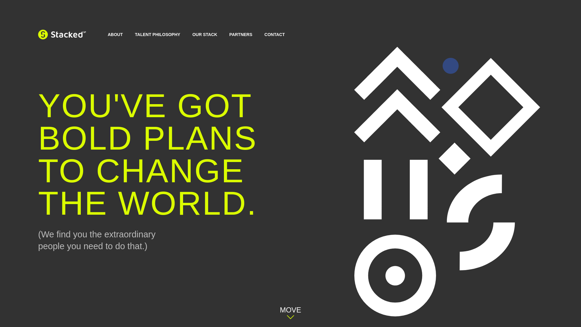 website screenshot of https://stackedspscale.com