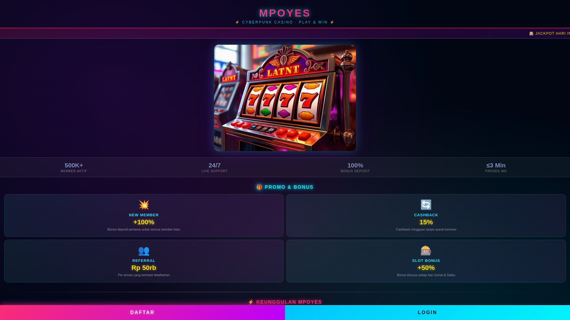website screenshot of https://mpoyes-login.pages.dev/