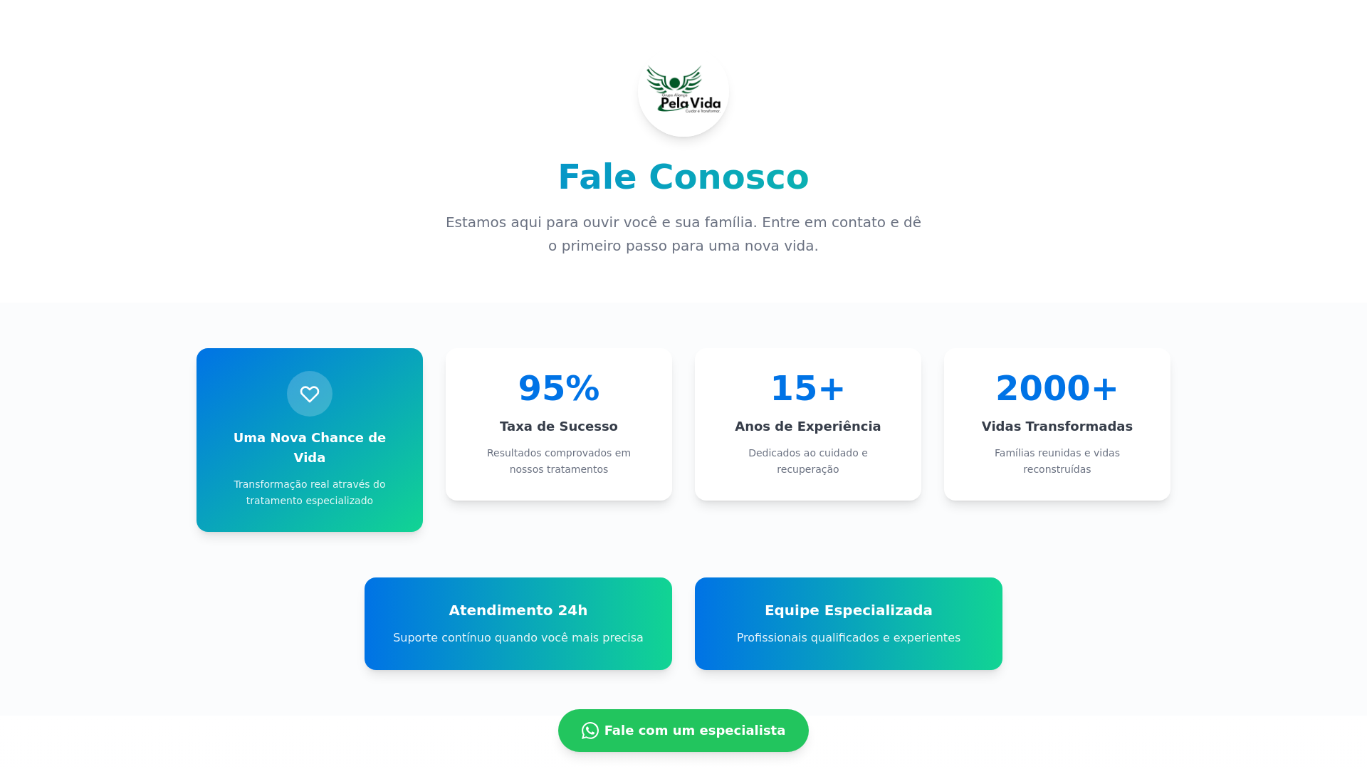 website screenshot of https://buscaclinicas.online/