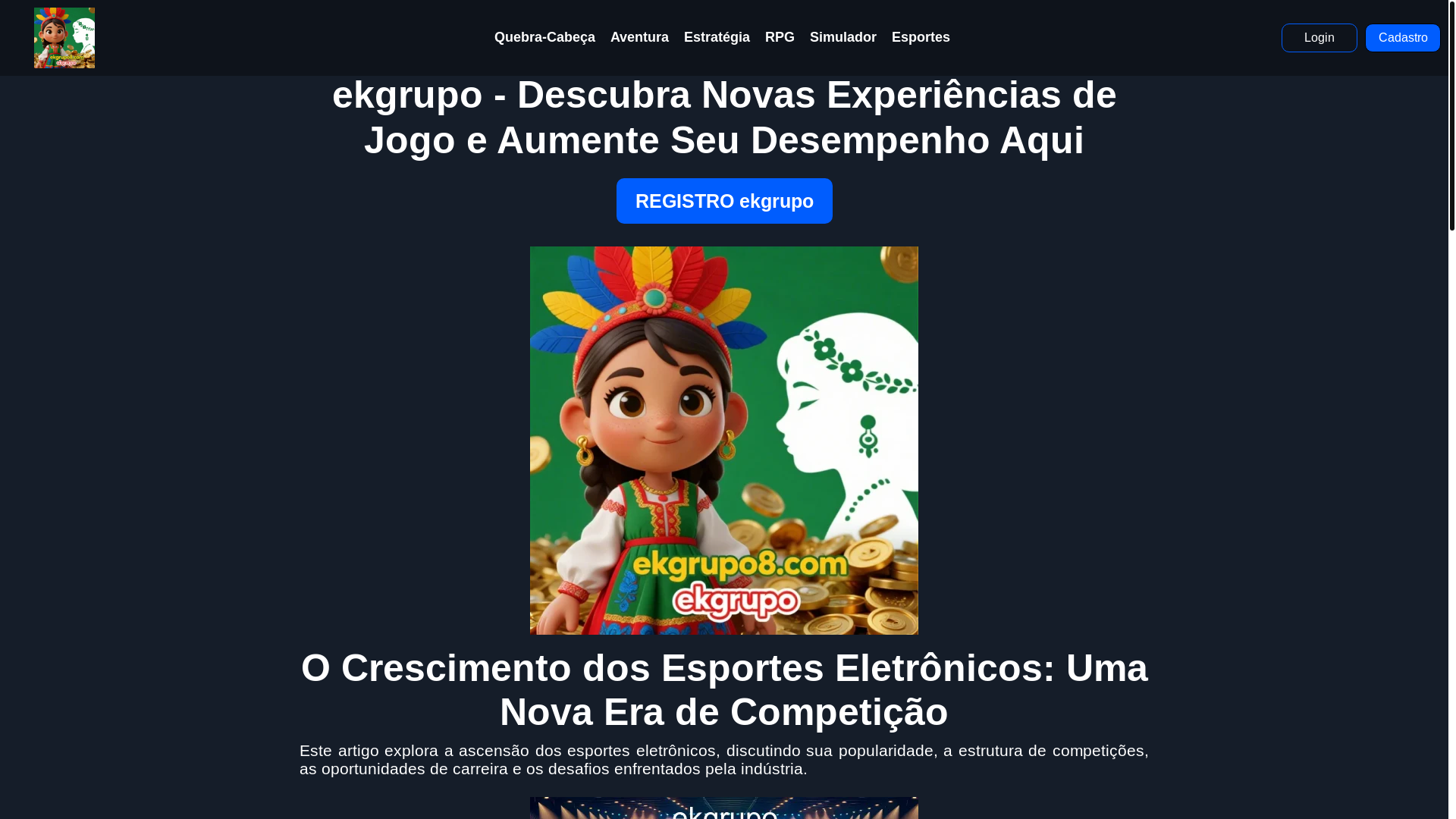 website screenshot of https://ekgrupo8.com/
