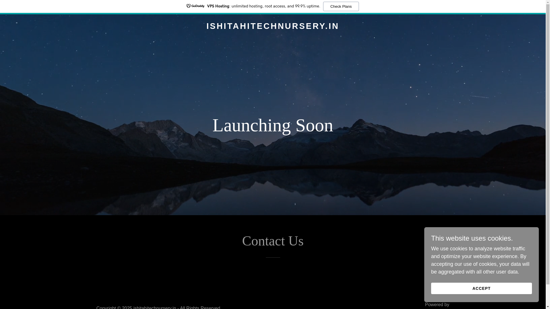 website screenshot of https://ishitahitechnursery.in/