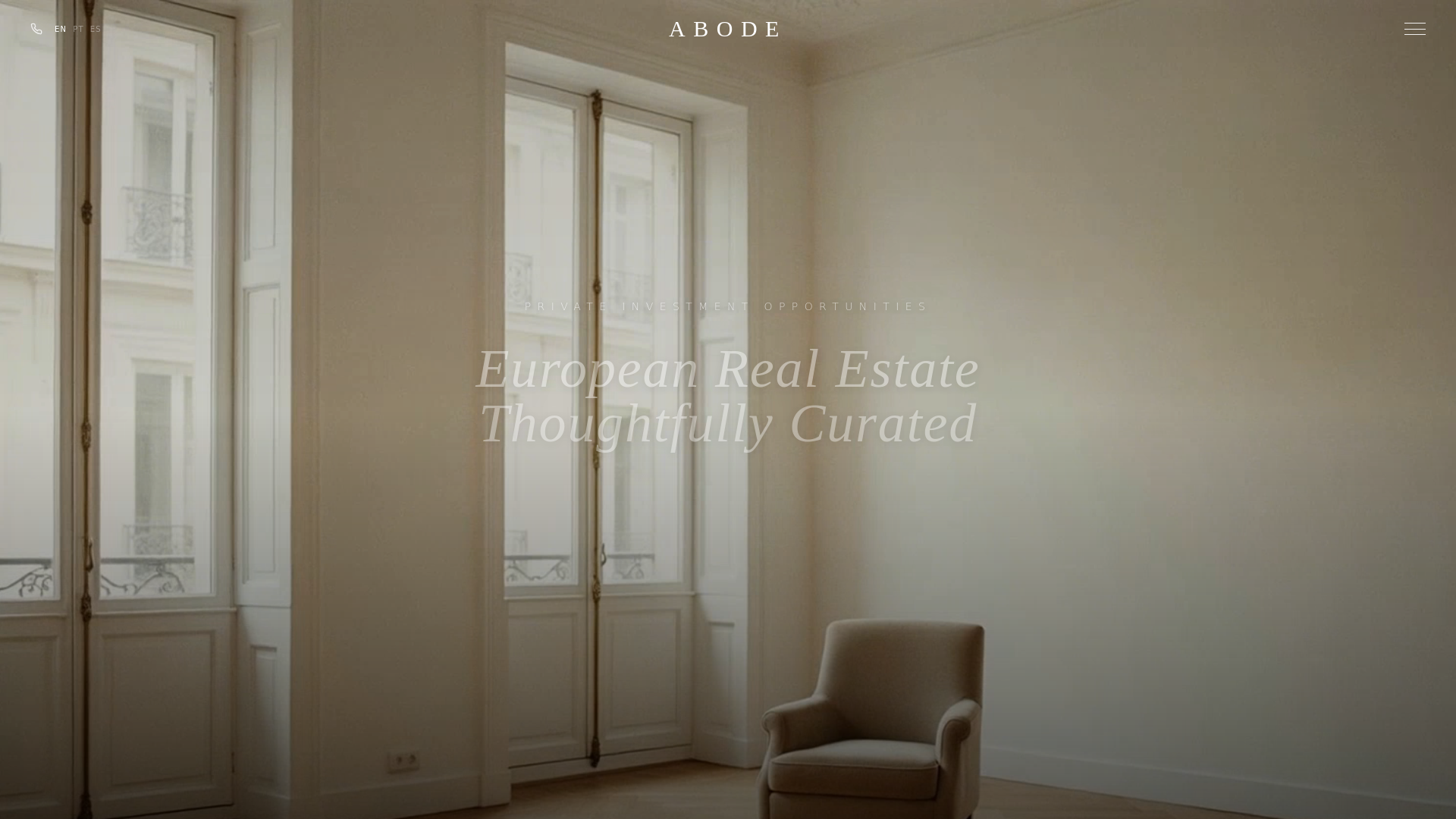 website screenshot of https://abodepartners.co/