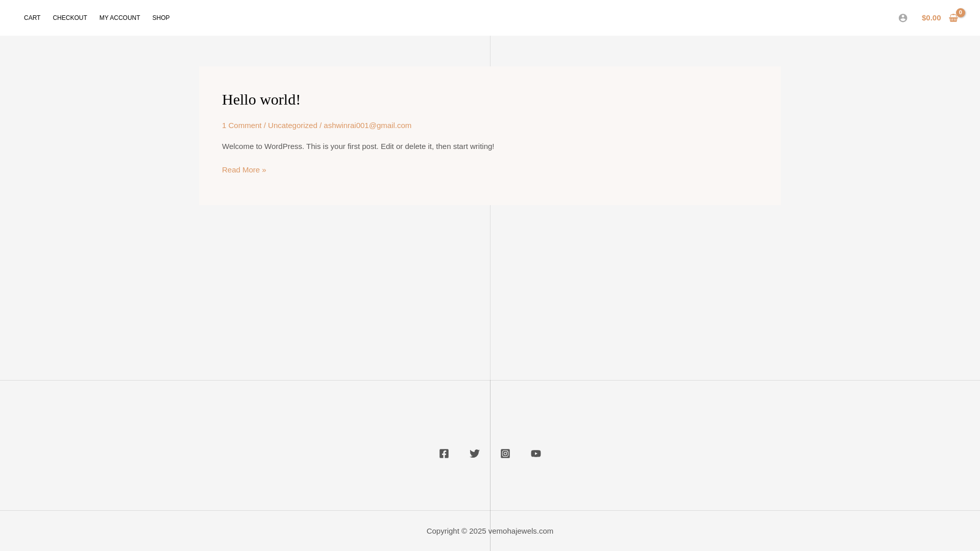 website screenshot of https://vemohajewels.com/