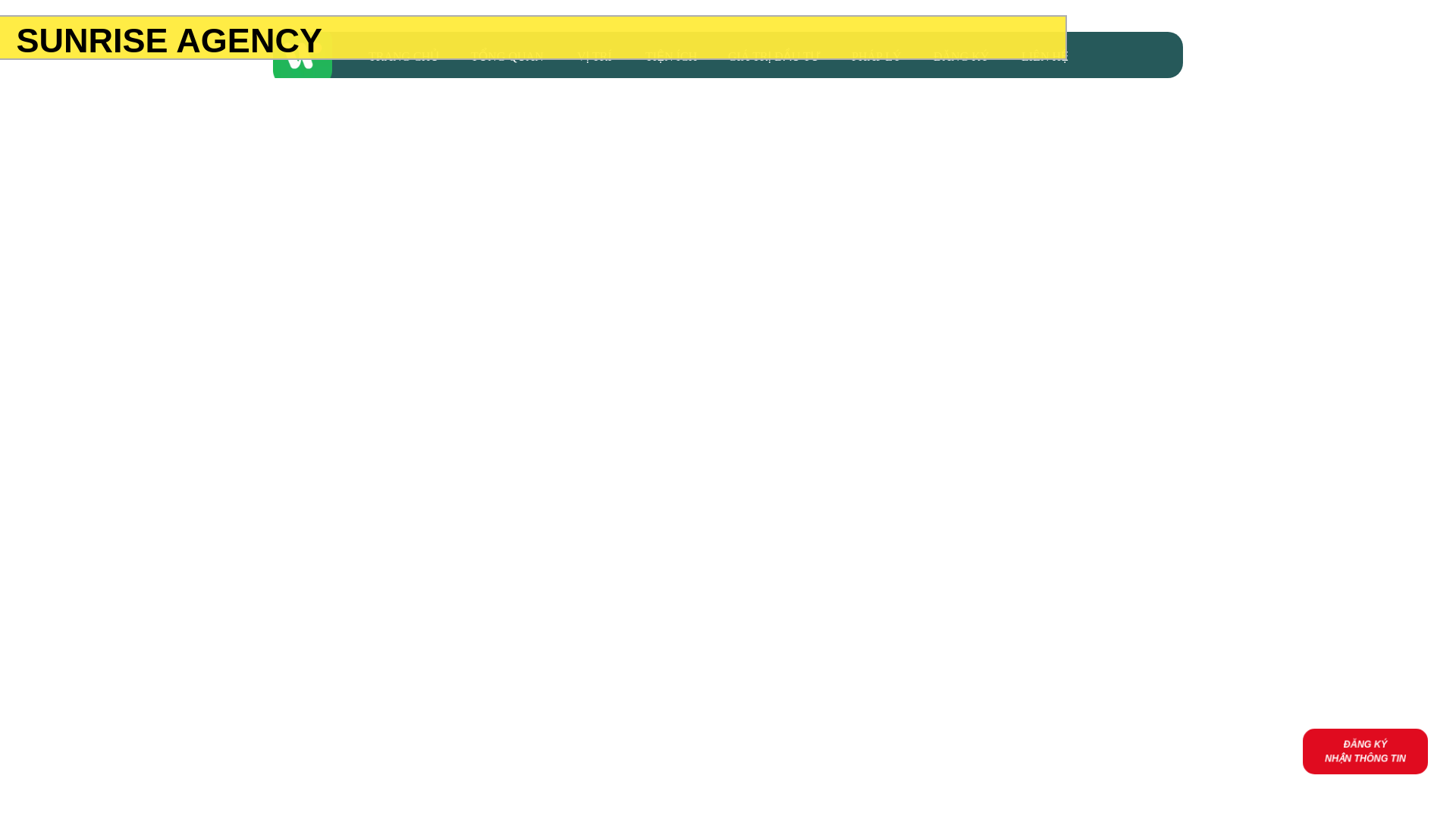 website screenshot of https://sunriseagency.online/