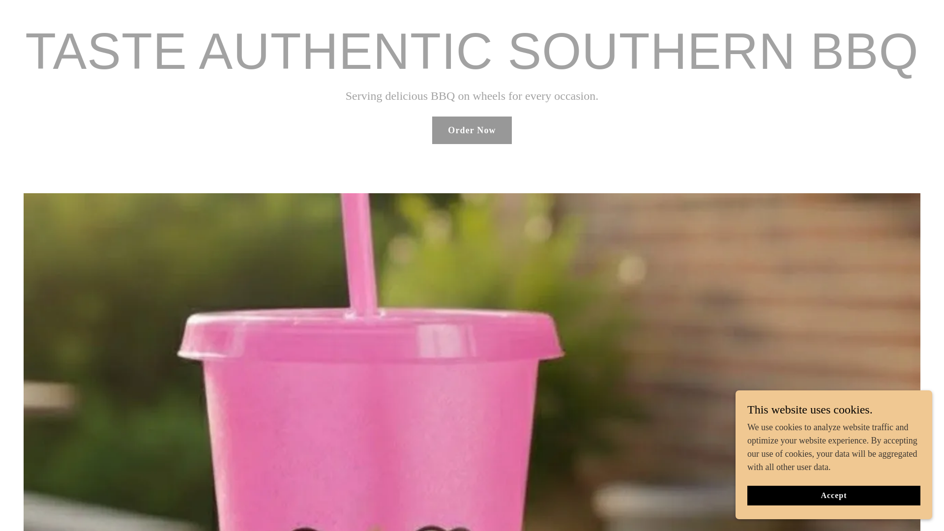 website screenshot of https://doublejsbbqcatering.com