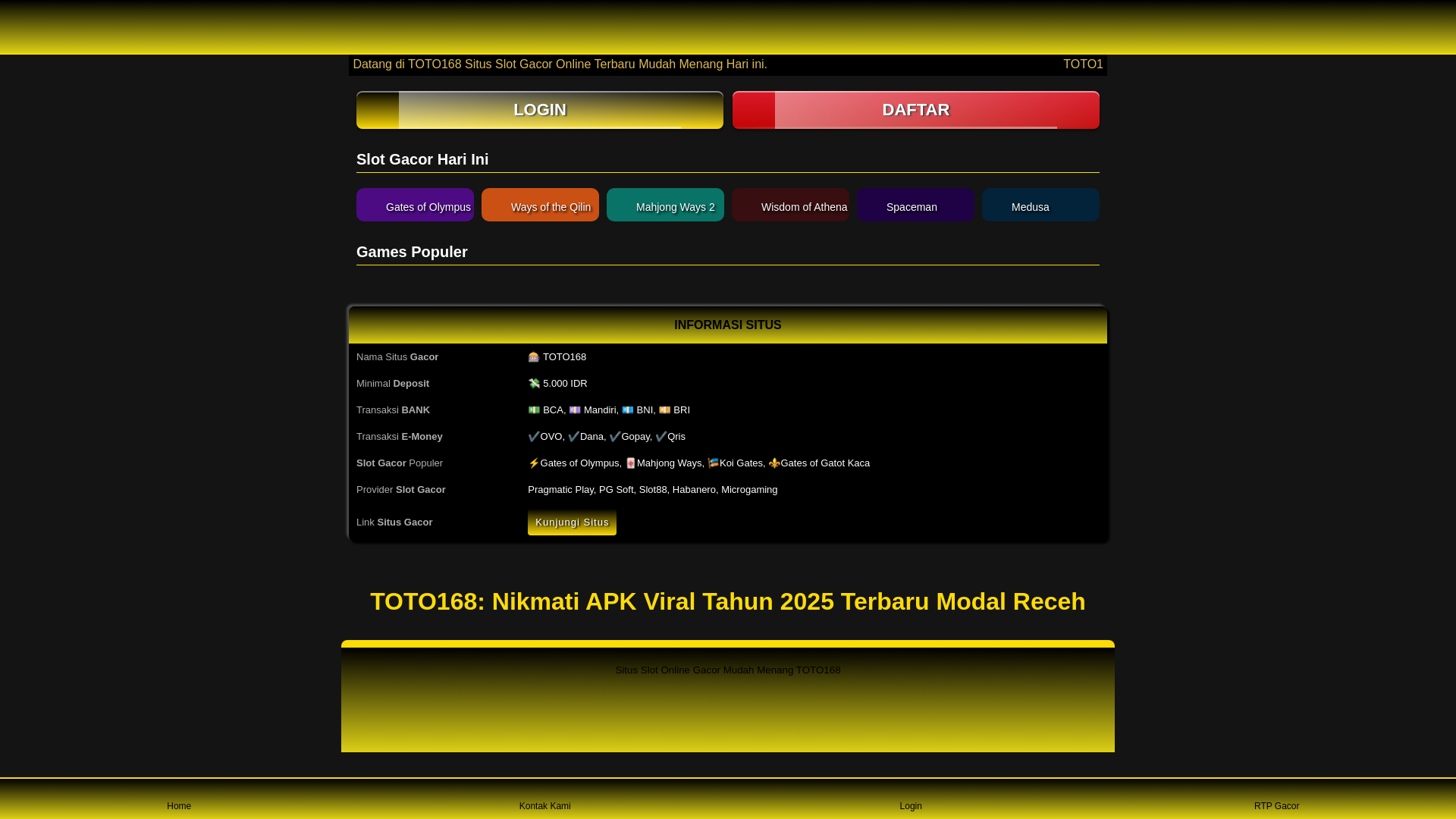 website screenshot of https://thisgirlkicks-toto168-cav.pages.dev/