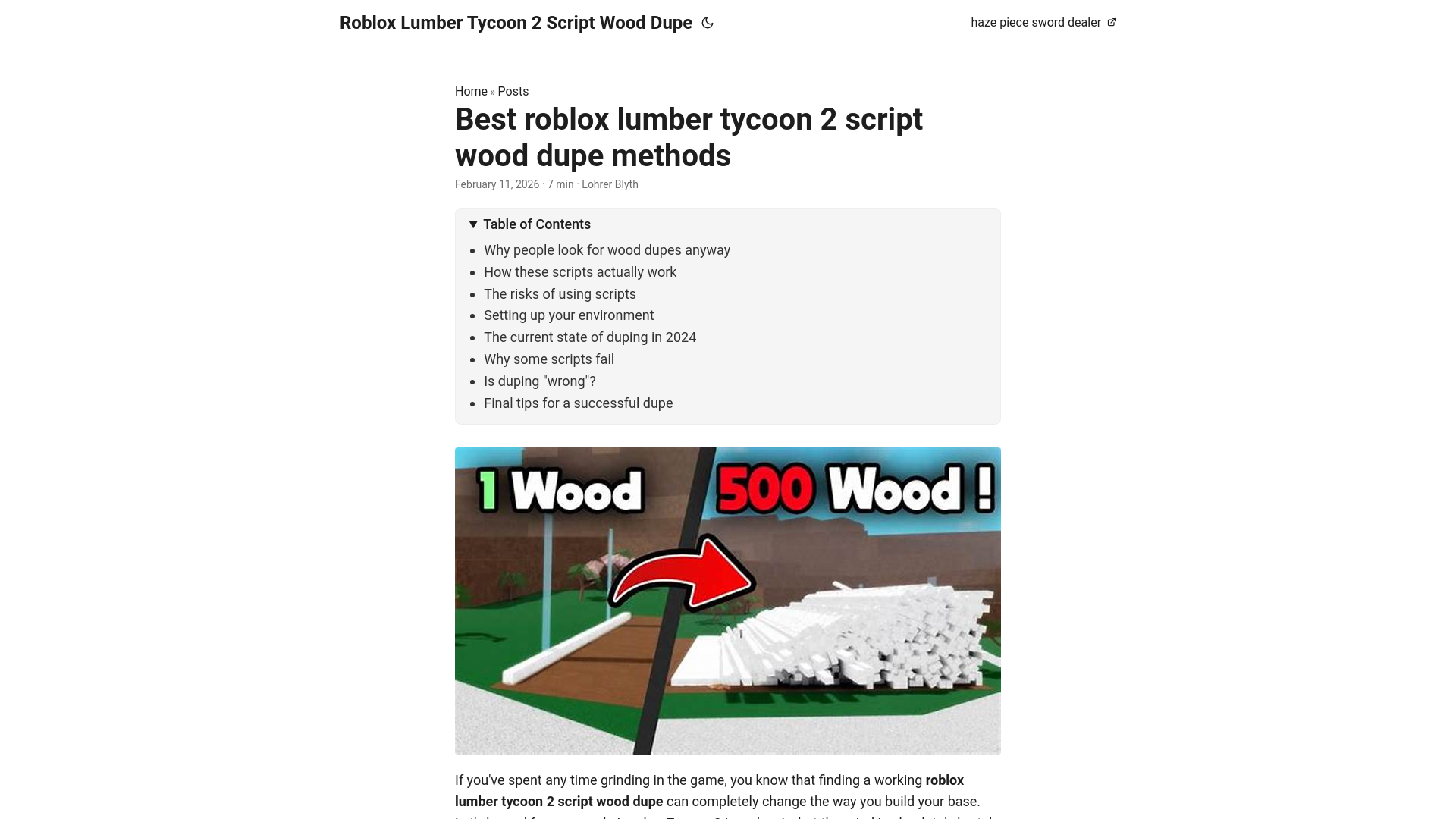 website screenshot of https://roblox-lumber-tycoon-2-script-wood-dupe.pages.dev/